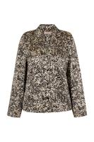 Minke animal blazer blouse - multi color - 13436