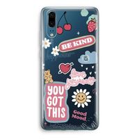 Positivity: Huawei P20 Transparant Hoesje