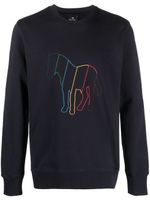 PS Paul Smith sweat à imprimé graphique - Bleu