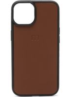 Manokhi x Maff coque d'iPhone 14 - Marron