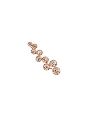 ALINKA bijou d'oreille "Sasha" en or 18ct et diamants - Rose