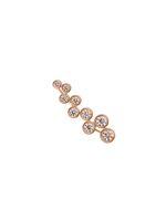 ALINKA bijou d'oreille "Sasha" en or 18ct et diamants - Rose