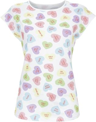 Katoenen pyjamashirt suikerhartjes Ringella Katoenen pyjamashirt suikerhartjes Ringella