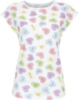 Katoenen pyjamashirt suikerhartjes Ringella