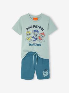 Set met shirt en short PAW PATROL® blauwgroen