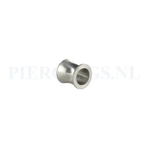 Tunnel double flared 8 mm 8 mm