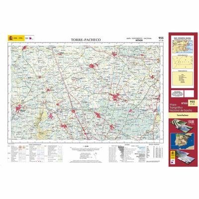 Topografische kaart 955 MT50 Torre-Pacheco | CNIG - Instituto Geográfico Nacional1