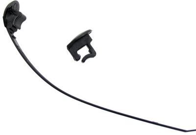 Hesling Jasbeschermer stripclip - zwart (2 stuks)