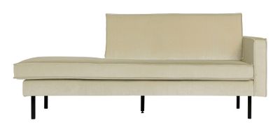 WOOOD Daybed 'Rodeo' Rechts, Velvet, kleur Pistache