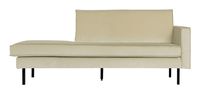BePureHome Daybed 'Rodeo' Rechts, Velvet, kleur Pistache