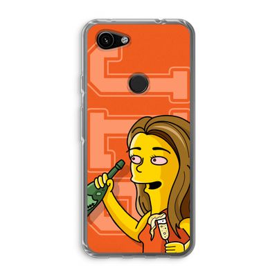 Jamie Lee Simpson: Google Pixel 3a Transparant Hoesje