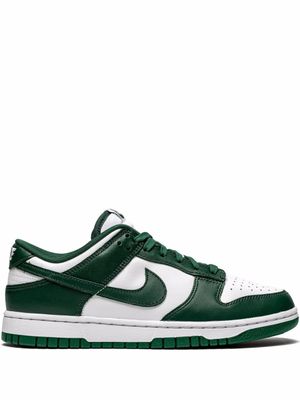 Nike baskets Dunk Team Green - Blanc