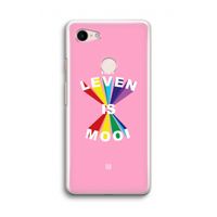 Het Leven Is Mooi: Google Pixel 3 Transparant Hoesje Het Leven Is Mooi: Google Pixel 3 Transparant Hoesje