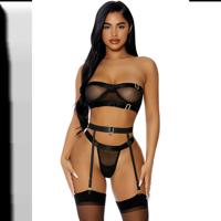Forplay Good As Gold Lingerie Set - Lingerieset - S - thumbnail
