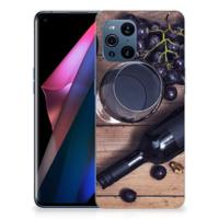OPPO Find X3 | X3 Pro | Siliconen Case | Wijn