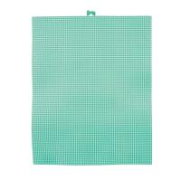 Darice • plastic stramien 26x34cm kerstgroen mesh:7