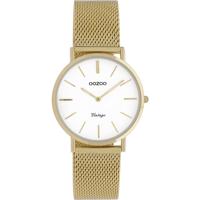 OOZOO Timepieces Horloge Vintage Goud/Zwart | C9911