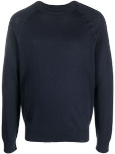 Zadig&Voltaire Thomaso logo-intarsia knitted jumper - Bleu