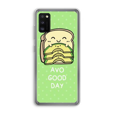 Avo Good Day: Samsung Galaxy A41 Transparant Hoesje