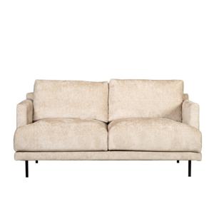 Bronx71 2,5-zits bank Denver chenille stof wit/beige.