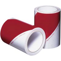 Moravia 430.12.392 MORION waarschuwingsmarkering DIN 30 710 rood/wit (l x b) 9 m x 141 mm Moravia 430.12.392 MORION waarschuwingsmarkering DIN 30 710 rood/wit (l x b) 9 m x 141 mm