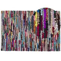 Beliani-BAFRA-Laagpolig vloerkleed-Multicolor-160 x 230 cm-Polyester