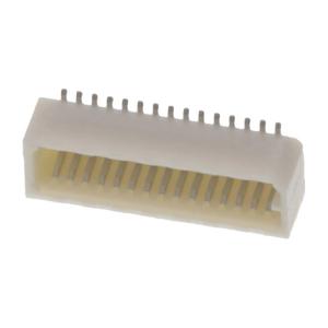 Molex 533073071 Male header, inbouw (standaard) Totaal aantal polen: 30 Rastermaat: 0.80 mm Inhoud: 1 stuk(s) Tape on Full reel