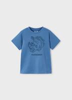 Mayoral Zomer t-shirt S/S jongens - blauw