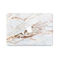 Lunso MacBook Air 13 inch (2018-2020) vinyl sticker - Marble Sage - thumbnail