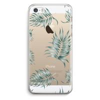 Simple leaves: iPhone 5 / 5S / SE Transparant Hoesje