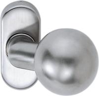 Profiltür-Knopf 2033/4020 Material Alu.F12 EDI