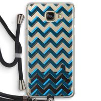 Onderbroken lijn: Samsung Galaxy A5 (2016) Transparant Hoesje met koord