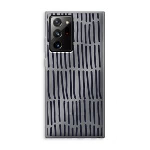 Moroccan stripes: Samsung Galaxy Note 20 Ultra / Note 20 Ultra 5G Transparant Hoesje