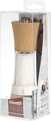 Zoutmolen - BISETTI - PISA - 18 cm - Hout / Acryl