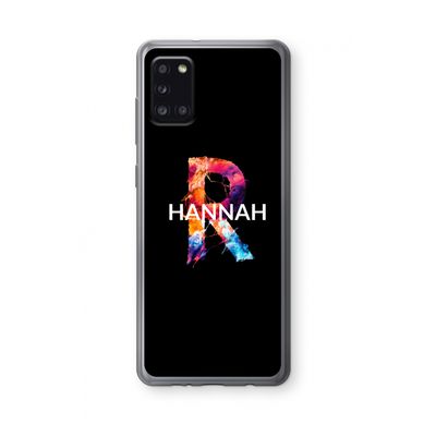 Abstract Spectrum: Samsung Galaxy A31 Transparant Hoesje