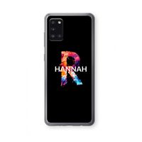 Abstract Spectrum: Samsung Galaxy A31 Transparant Hoesje