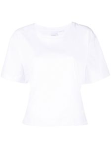 PINKO t-shirt à détail de laçage - Blanc