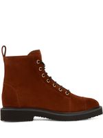 Giuseppe Zanotti bottines Thora à lacets - Marron