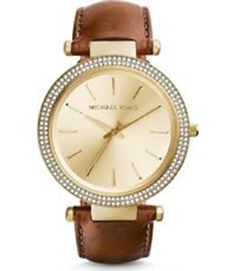 Horlogeband Michael Kors MK2363 Leder Bruin 20mm