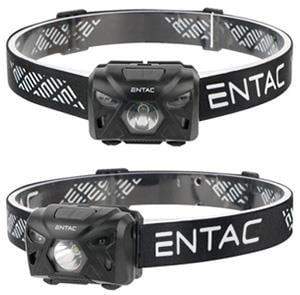Entac LED hoofdlamp zoom 5W aluminium zwart oplaadbaar - 5700315
