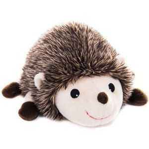 Warm knuffel egel babyshower kado 18 cm