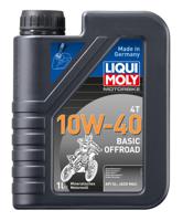 Motorolie, Versnellingsbakolie LIQUI MOLY, Viscositeitsindeling volgens SAE: 10W-40, 1.0, L, u.a. für BMW, Honda, Kawasaki, Yamaha, Cagiva, Hyosung, A