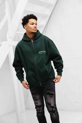 Quotrell Studios Vest Hoodie Heren Groen - Maat XS - Kleur: Groen | Soccerfanshop