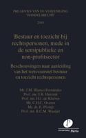 Bestuur en toezicht bij rechtspersonen, mede in de semi-publieke en non-profit sector (Paperback)