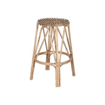 Kruk Home ESPRIT Natuurlijk vlechtwerk 50 X 50 X 86 cm