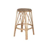 Kruk Home ESPRIT Natuurlijk vlechtwerk 50 X 50 X 86 cm