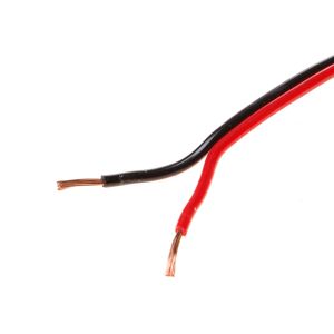 Rc luidspr.snoer rd/zw 2*1.5