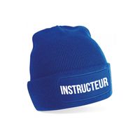 Instructeur muts - unisex - one size - blauw