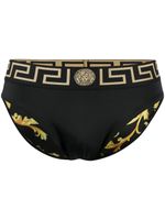 Versace slip de bain Greca Border - Noir