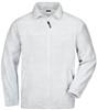 James & Nicholson JN044 Full-Zip Fleece - White - XXL